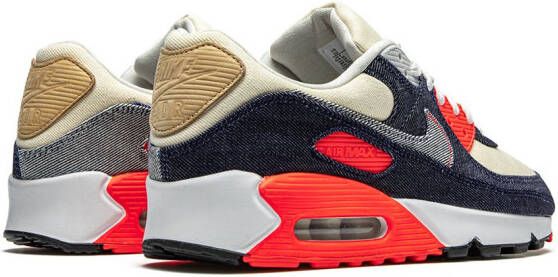 Nike Air Max 90 low-top sneakers Blauw