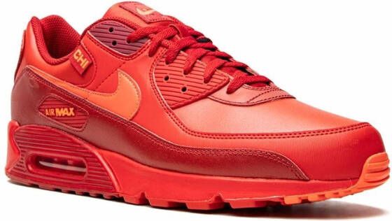 Nike Air Max 90 low-top sneakers Rood