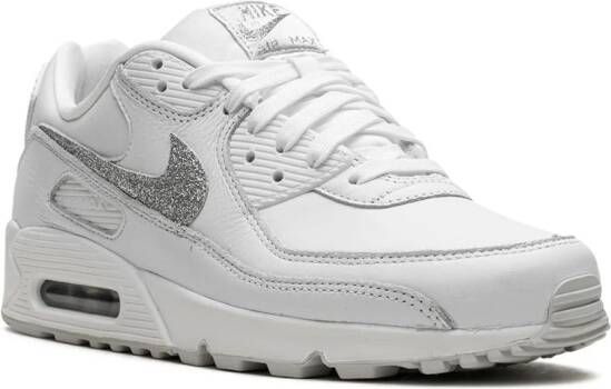 Nike "Air Max 90 SE Glitter Swoosh sneakers" Wit