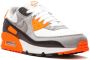 Nike Air Max 90 sneakers rubber leer Polyester Stof 7.5 Wit - Thumbnail 2