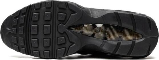 Nike Air Max 95 Premium "Black Metallic Gold Anthracite" sneakers Zwart
