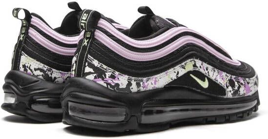 Nike Air Max 97 'Paint Splatter' sneakers Zwart