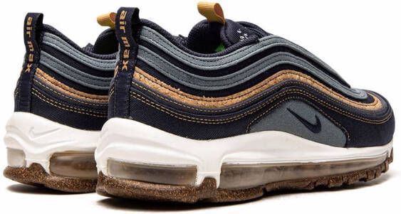 Nike Air Max 97 SE Obsidian Cork low-top sneakers Blauw