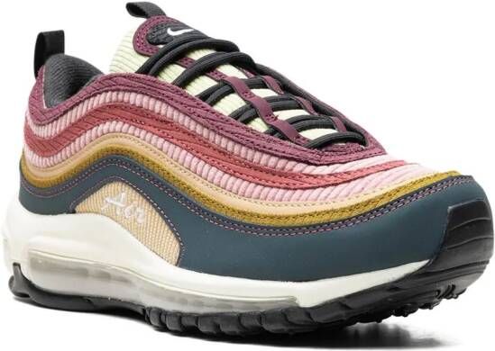 Nike Air Max 97 Multi color Corduroy sneakers Roze Schoenen