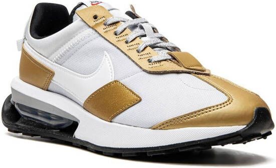 Nike "Air Max Pre Day SE sneakers Pure Platinum Metallic Gold" Wit