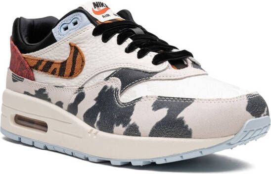 Nike "Air Maz 1 '87 Tiger Swoosh Cow Print sneakers" Beige