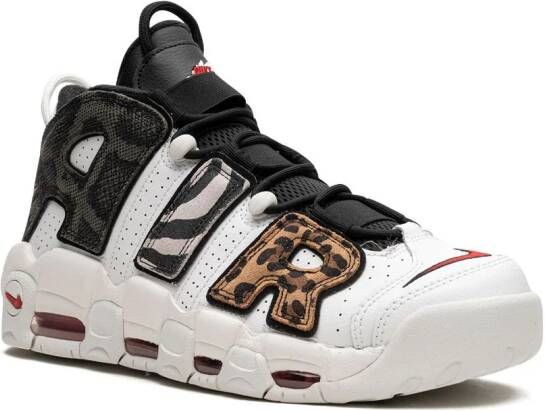 Nike "Air More Uptempo Animal Instinct sneakers" Wit