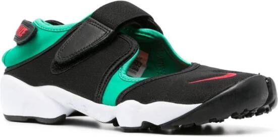 Nike "Air Rift University Red and Stadium Green sneakers" Zwart