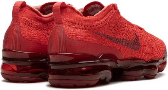 Nike "Air VaporMax 2023 Flyknit Track Red sneakers" Rood