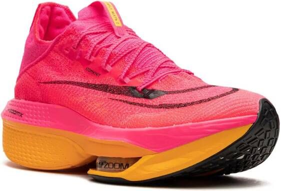 Nike "Air Zoom Alphafly Next% 2 Hyper Pink Laser Orange sneakers" Roze