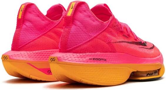 Nike "Air Zoom Alphafly Next% 2 Hyper Pink Laser Orange sneakers" Roze