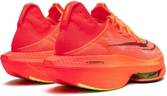Nike "Air Zoom Alphafly Next% 2 Total Orange sneakers" Oranje