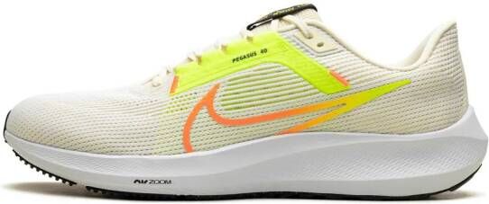 Nike Air Zoom Pegasus 40 "Coconut Milk Lime" sneakers Wit