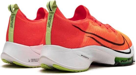 Nike "Air Zoom Tempo Next% Flyknit Total Orange sneakers" Oranje
