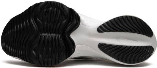 Nike "Air Zoom Tempo NEXT% White Light Crimson Platinum Tint Black sneakers" Wit