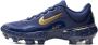 Nike Alpha Huarache Elite 4 Low "Jackie Robinson Day" voetbalschoenen Blauw - Thumbnail 20