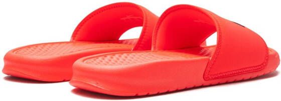 Nike Benassi JDI slippers Rood
