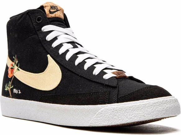 Nike Blazer Mid 77 high-top sneakers Zwart