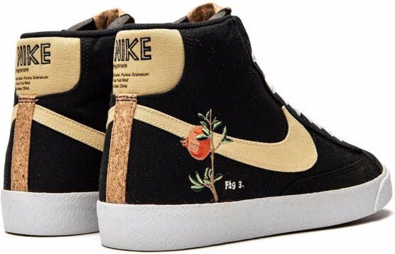 Nike Blazer Mid 77 high-top sneakers Zwart