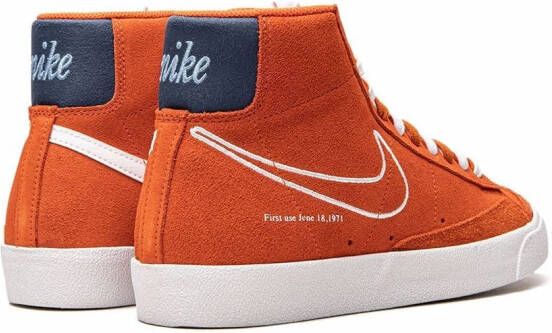 Nike Blazer Mid '77 sneakers Oranje