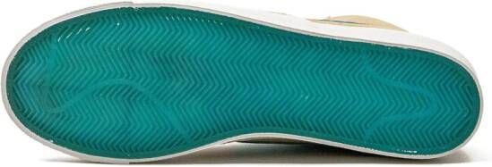 Nike "Blazer mid-top '77 SE Tan Blue sneakers" Beige