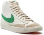 Nike " Blazer Mid '77 Vintage Sail Stadium Green sneakers" Wit - Thumbnail 2