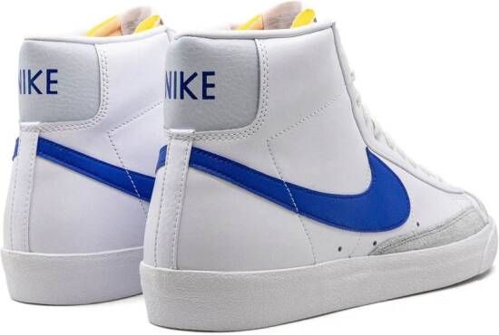Nike "Blazer Mid '77 VNTG White Game Royal sneakers " Wit