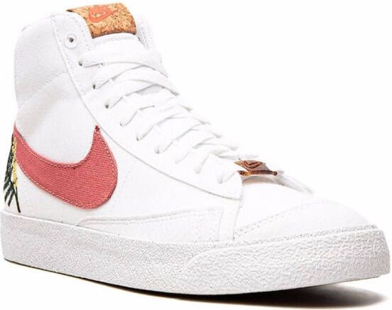 Nike Blazer mid-top sneakers Wit