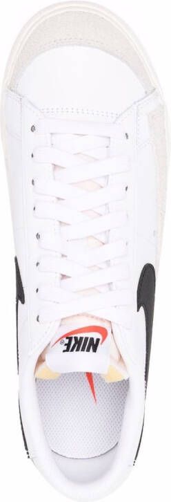 Nike Blazer sneakers met plateauzool Wit