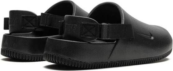 Nike Calm "Black" slingback muiltjes Zwart