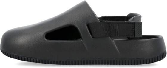 Nike Calm slippers met logo-reliëf Zwart