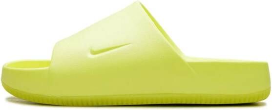 Nike Calm "Volt" slippers Geel