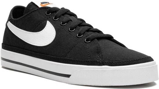 Nike Court Legacy canvas sneakers Zwart