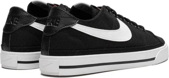 Nike Court Legacy canvas sneakers Zwart