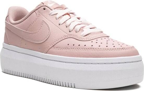 Nike Court Vision Alta LTR low-top sneakers Roze