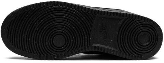 Nike "Court Vision Mid NN Triple Black sneakers" Zwart