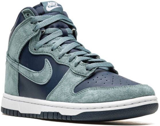 Nike Dunk Hi Retro PRM high-top sneakers Blauw