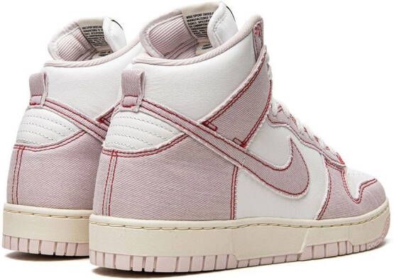 Nike Dunk High 1985 "Barely Rose Denim" sneakers Roze