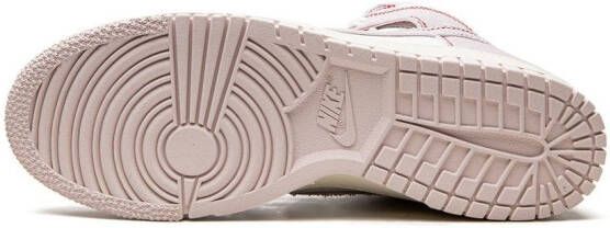 Nike Dunk High 1985 "Barely Rose Denim" sneakers Roze