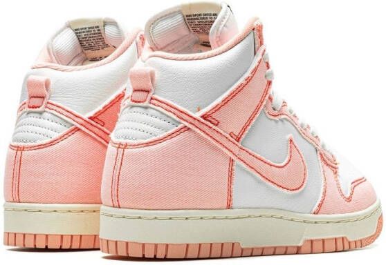 Nike Dunk High 1985 "Arctic Orange" sneakers Wit