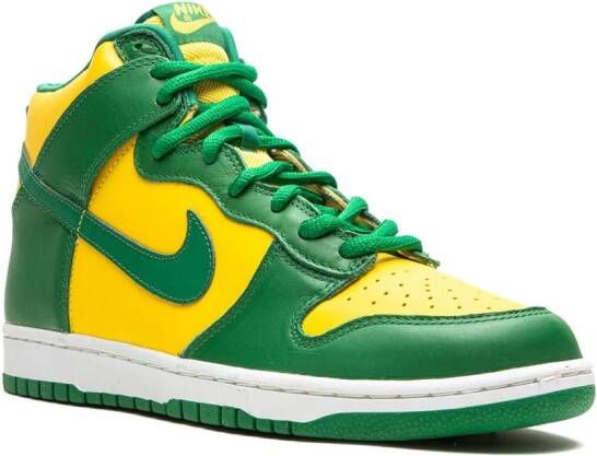 Nike "Dunk High Brazil sneakers " Groen