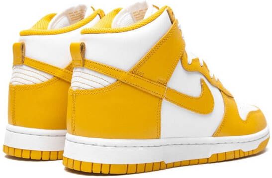 Nike "Dunk High Dark Sulfur sneakers" Geel