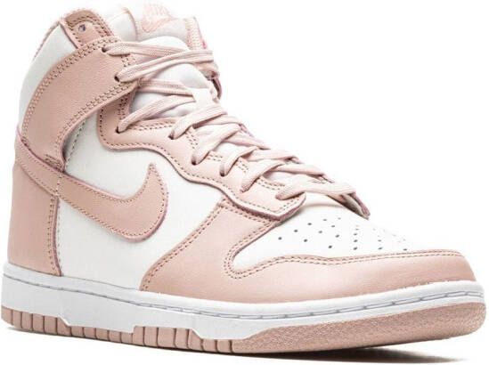 Nike "Dunk High Pink Oxford sneakers " Roze