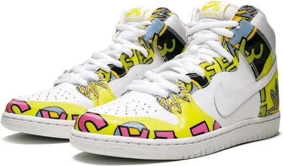 Nike Dunk High PRM DLS SB sneakers Wit