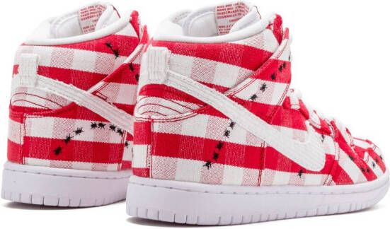Nike Dunk High Pro SB "Picnic Table" sneakers Rood