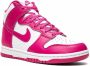 Nike Dunk High "Prime Pink" sneakers Wit - Thumbnail 2