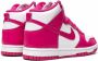 Nike Dunk High "Prime Pink" sneakers Wit - Thumbnail 3