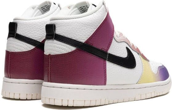 Nike Dunk high-top sneakers Wit