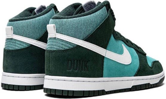 Nike Dunk high-top sneakers Blauw