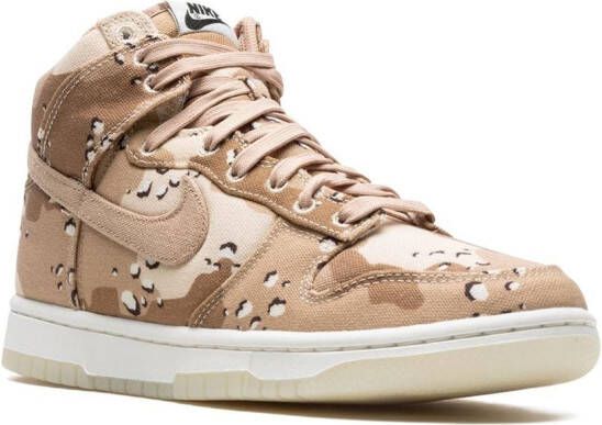 Nike Dunk high-top sneakers Beige